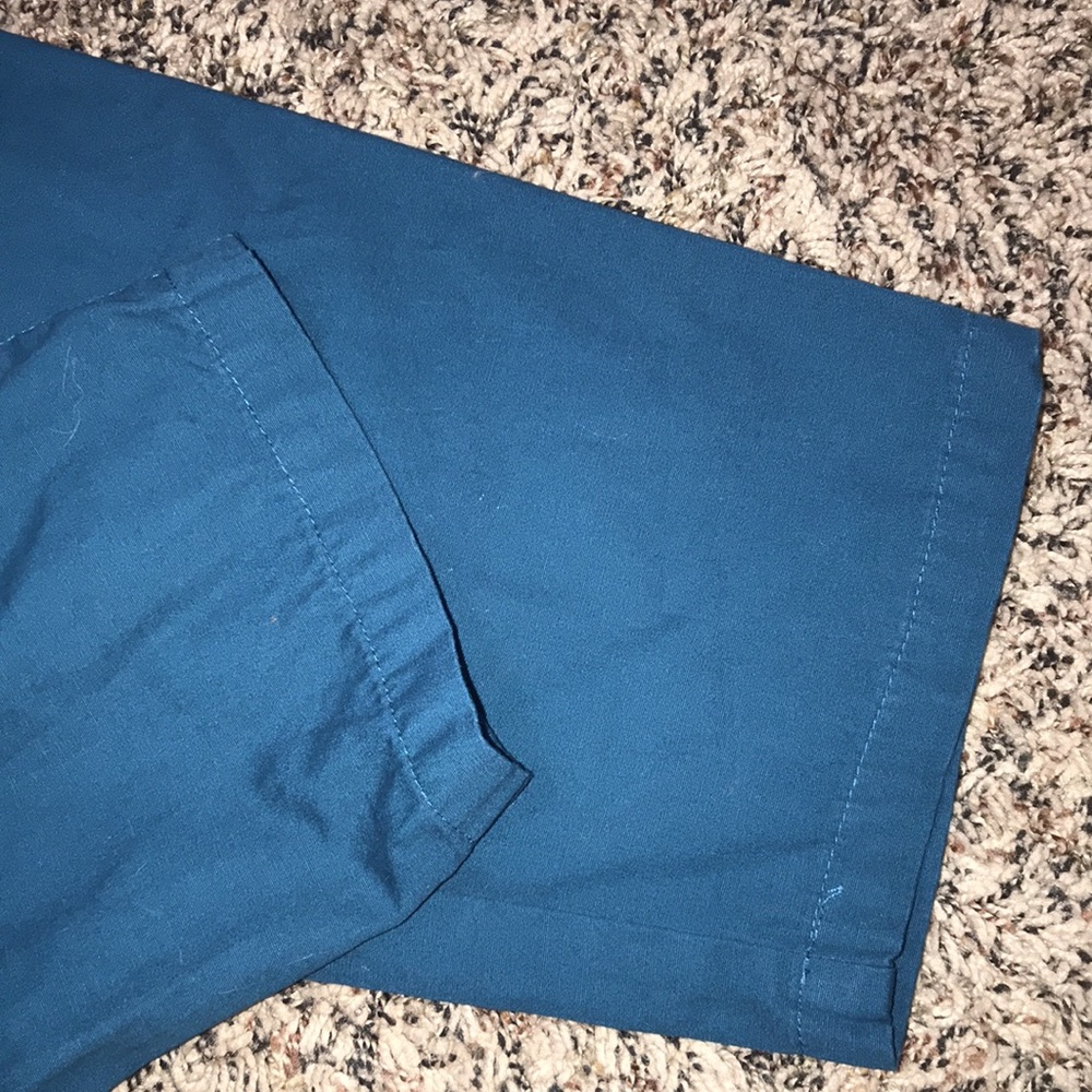 Target House of Aama High Rise Cropped Pull On Teal Pants Various Sizes | NWT - Picture 6 of 7